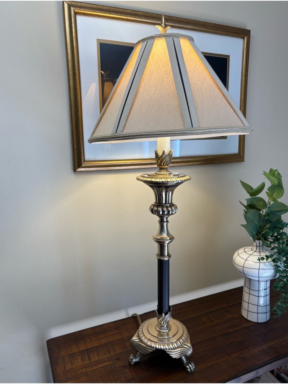 Vintage French Empire Style Table Lamp